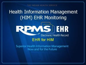 Health Information Management HIM EHR Monitoring EHR for