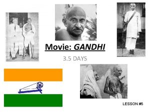 Gandhi 3 movie