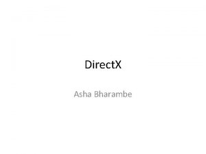 Direct X Asha Bharambe Direct X Direct X