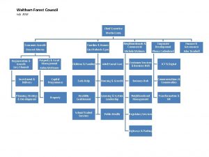 Waltham forest senior management structure