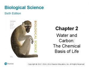 Biological Science Sixth Edition Chapter 2 Water and