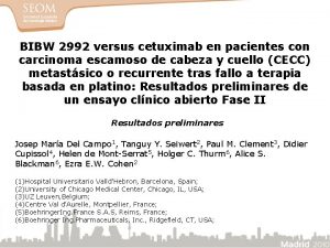 BIBW 2992 versus cetuximab en pacientes con carcinoma