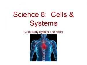 Science 8 Cells Systems Circulatory SystemThe Heart Circulatory