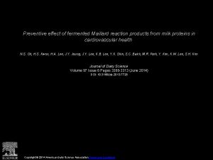 Preventive effect of fermented Maillard reaction products from