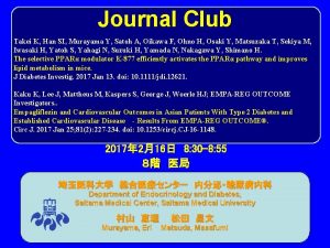 Journal Club Takei K Han SI Murayama Y