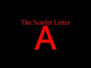 Scarlet letter prison door