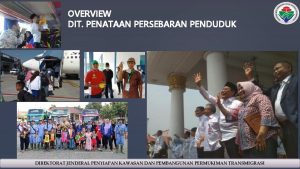 OVERVIEW DIT PENATAAN PERSEBARAN PENDUDUK DIREKTORAT JENDERAL PENYIAPAN