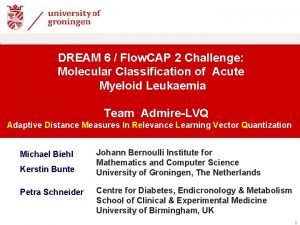 DREAM 6 Flow CAP 2 Challenge Molecular Classification