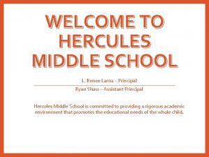Hercules middle school