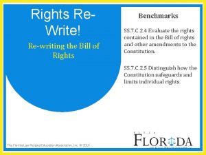 Rights Re Write Rewriting the Bill of Rights