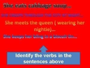 Cabbage verb