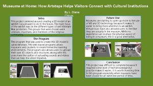 Museums at Home How Artsteps Helps Visitors Connect