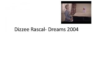 Dizzee Rascal Dreams 2004 1950s Britain In the