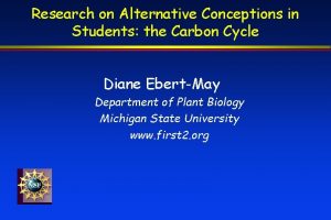 Research on Alternative Conceptions in Students the Carbon