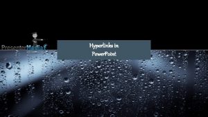 Hyperlinks in Power Point EXAMPLES Shape s www