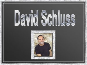 Peace Ensemble Bass Trilogy David Schluss nasceu em