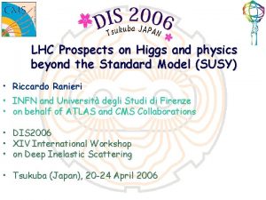 LHC Prospects on Higgs and physics beyond the