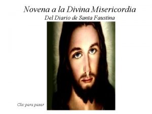 Novena a la Divina Misericordia Del Diario de