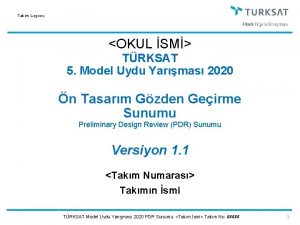 Takim Logosu OKUL SM TRKSAT 5 Model Uydu