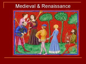 Medieval Renaissance Medieval Church Music 800 1400 n
