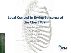 Local Control in Ewing Sarcoma of the Chest