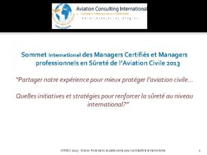 Sommet International des Managers Certifis et Managers professionnels