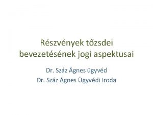 Dr száz ágnes