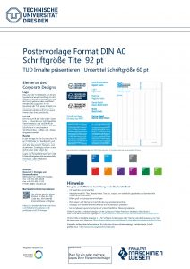 https tudresden de Postervorlage Format DIN A 0