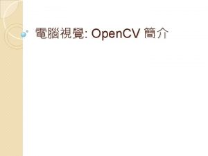 Books Open CV Structure CV MLL High GUI