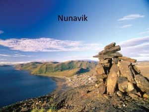 Nunavik By Britanni Hofer Jobs and main industries