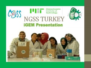 NGSS TURKEY NGSS TURKEY What is Syn Bio