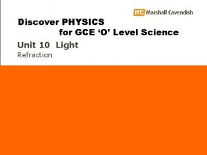 Discover PHYSICS for GCE O Level Science Unit