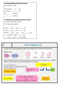 1 Ecris les quivalences comme dans lexemple Ex