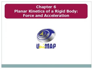 Chapter 6 Planar Kinetics of a Rigid Body