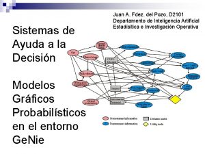 Sistemas de Ayuda a la Decisin Modelos Grficos