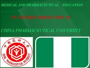 Universities that offer pharmacy in nigeria