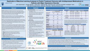 Replication of MachineLearning Analyses to Predict Treatment Outcome