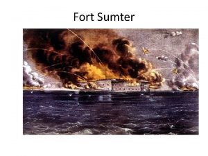 Fort Sumter Who held the territory Ft Sumter