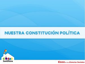 Como esta dividida la constitucion politica de colombia