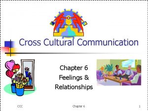 Cross Cultural Communication Chapter 6 Feelings Relationships CCC