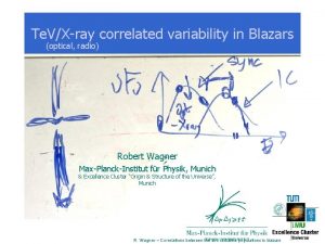 Te VXray correlated variability in Blazars optical radio