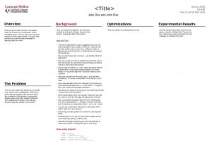 Title Jane Doe and John Doe Overview Here