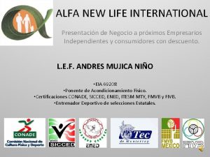 Alfa new life productos