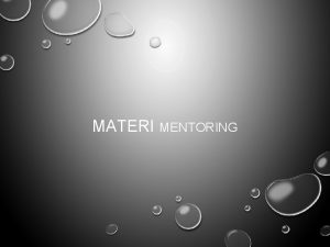 MATERI MENTORING MAKNA SYAHADAT AIN MARIFATULLAH MARIFATUL ISLAM