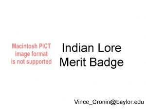 Indian lore merit badge requirements