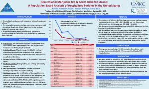 Recreational Marijuana Use Acute Ischemic Stroke A PopulationBased