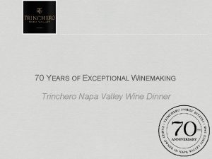 Trinchero family estates