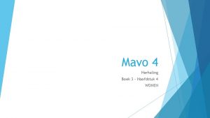 Mavo 4 Herhaling Boek 3 Hoofdstuk 4 WONEN