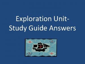 Exploration Unit Study Guide Answers 1 Crusades Pope