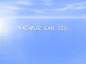 YAMUR KAR SS Yamur Yamur bir eit yatr